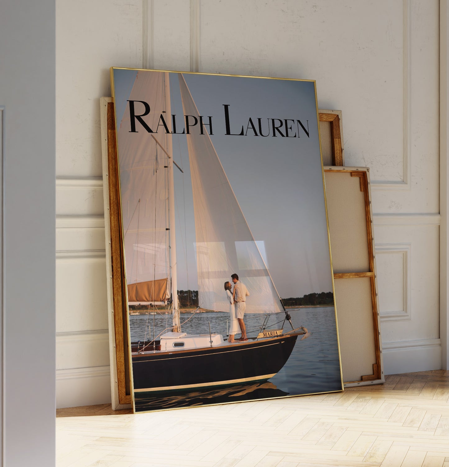 Nautical Sailing Wall Art, Yacht Decor