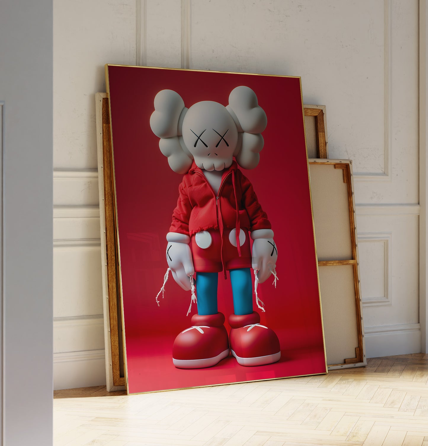 Hypebeast Red Wall Print