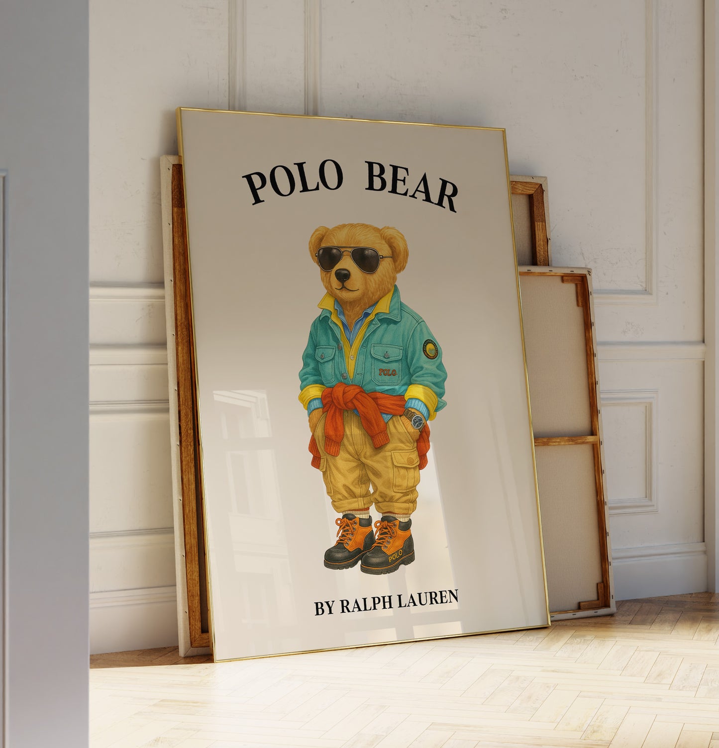 Adventurer Bear Wall Art
