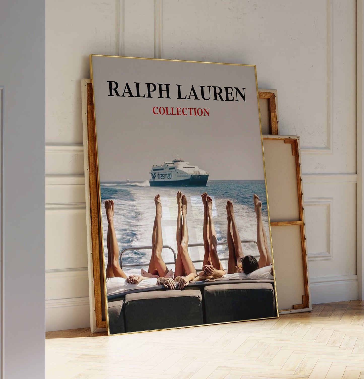 Mediterranean Yacht Summer Wall Art