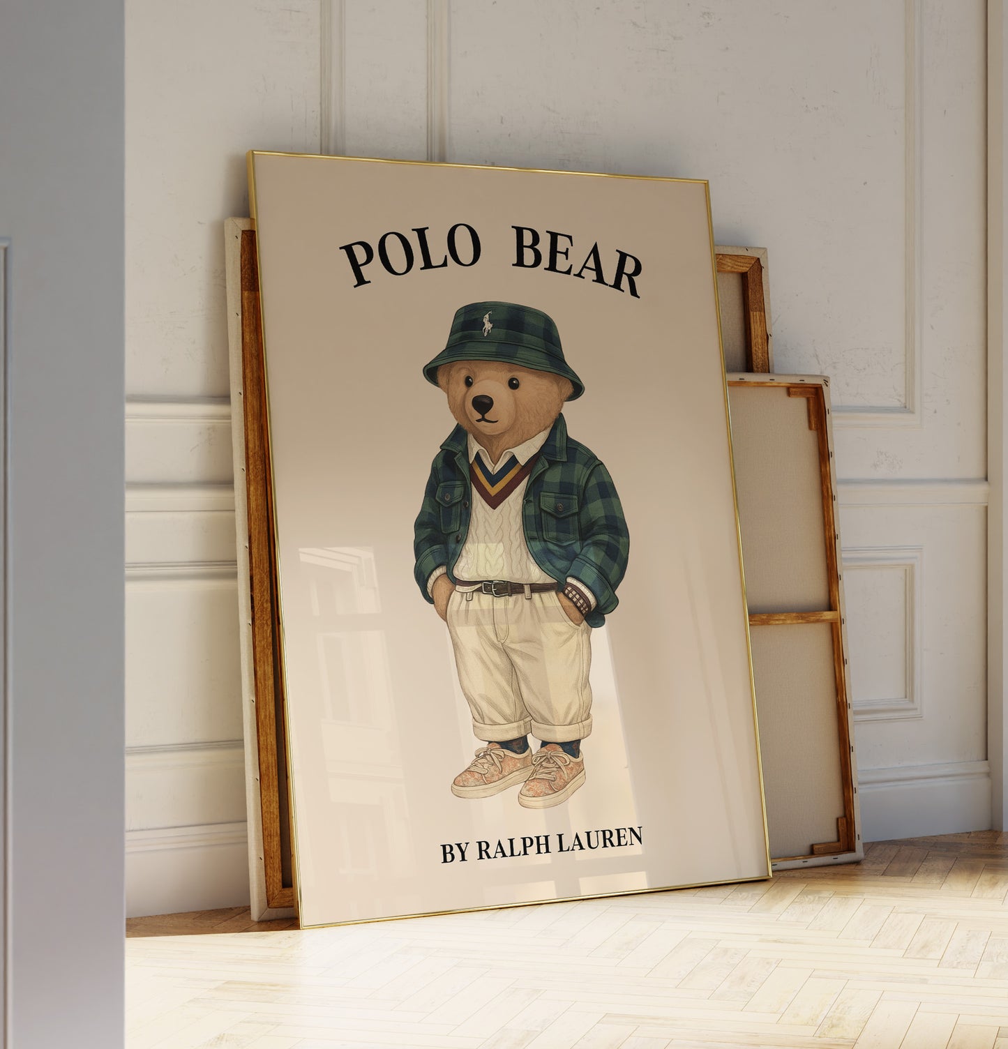 Classic Bear Poster, Digital Download (D35)