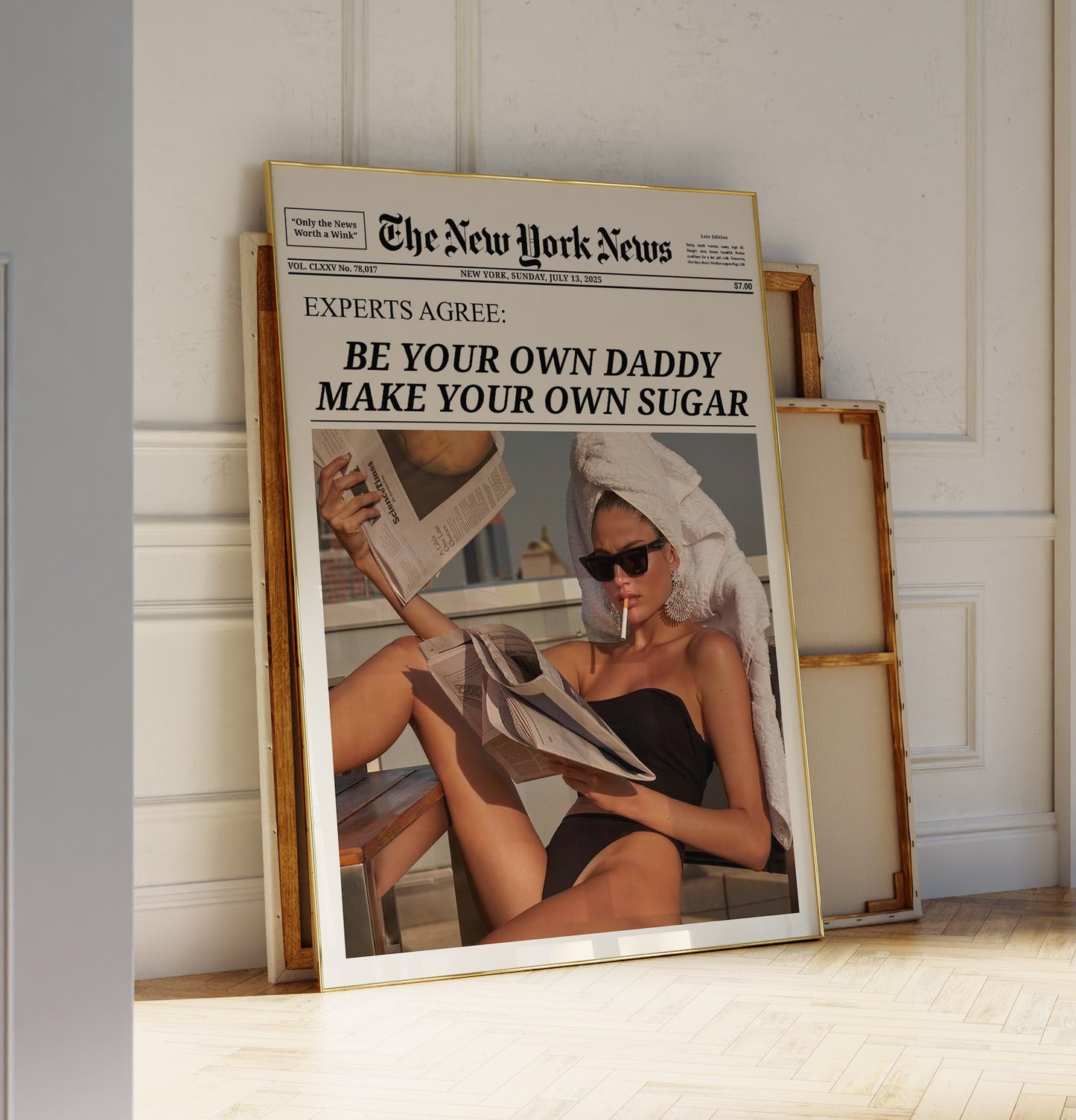 Be Your Own Daddy, Physical Poster
