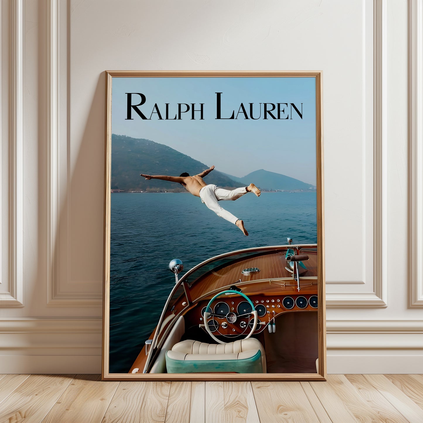 Yacht Poster, Fashion Art – Physical Print (C162)