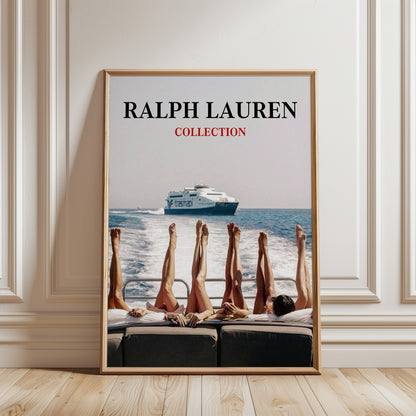Mediterranean Yacht Summer Wall Art