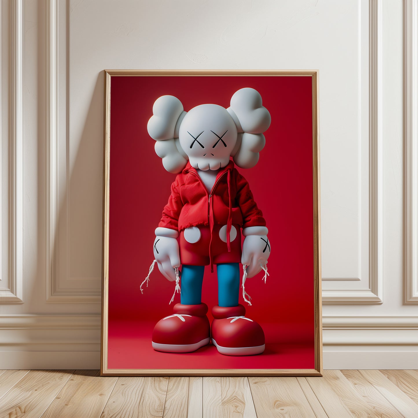 Hypebeast Red Wall Print