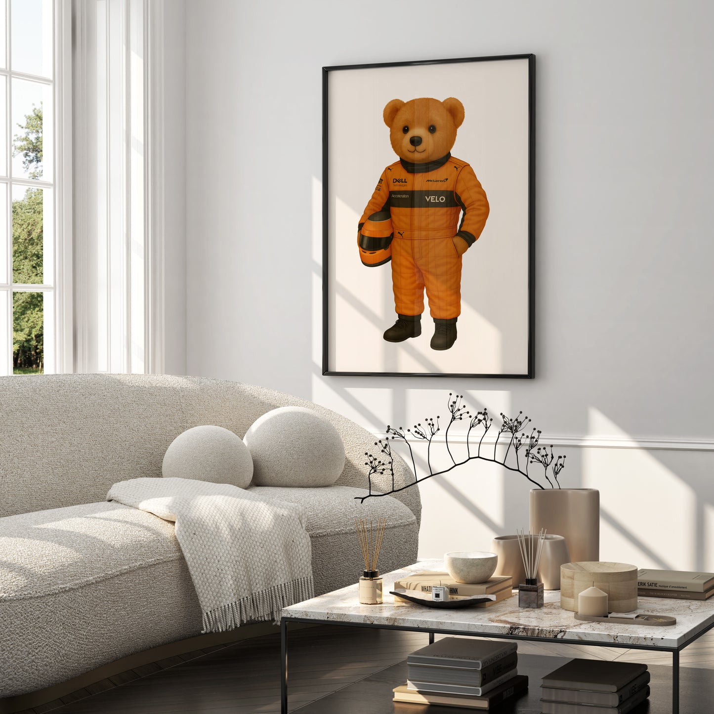 Sport Bear Poster, Digital Download (D25.1)