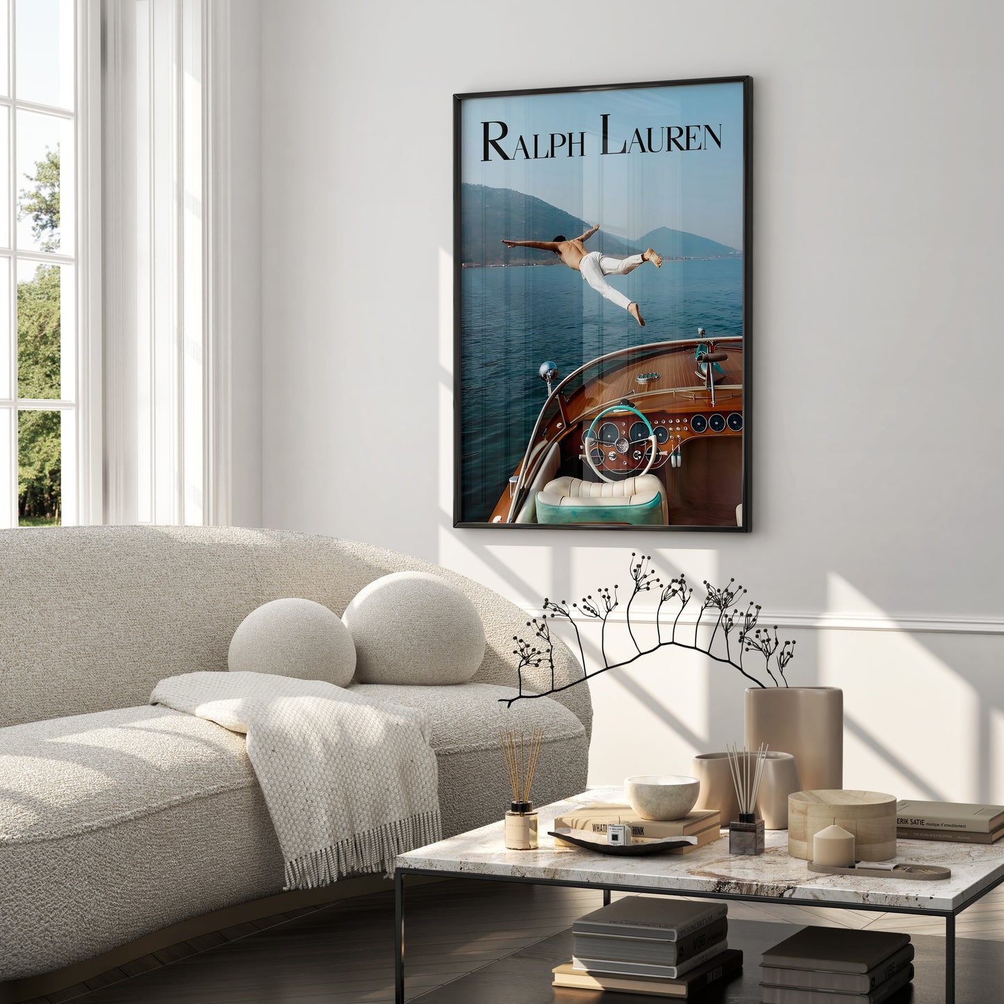 Yacht Poster, Fashion Art – Physical Print (C162)