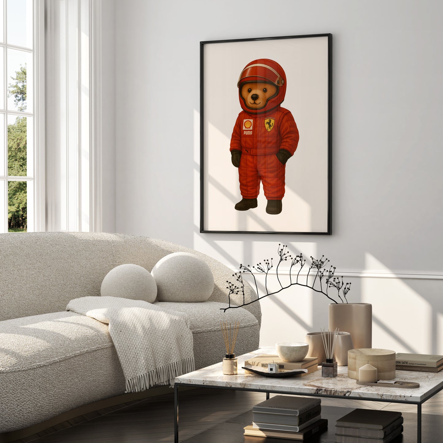 Sport Bear Poster, Digital Download (D23)