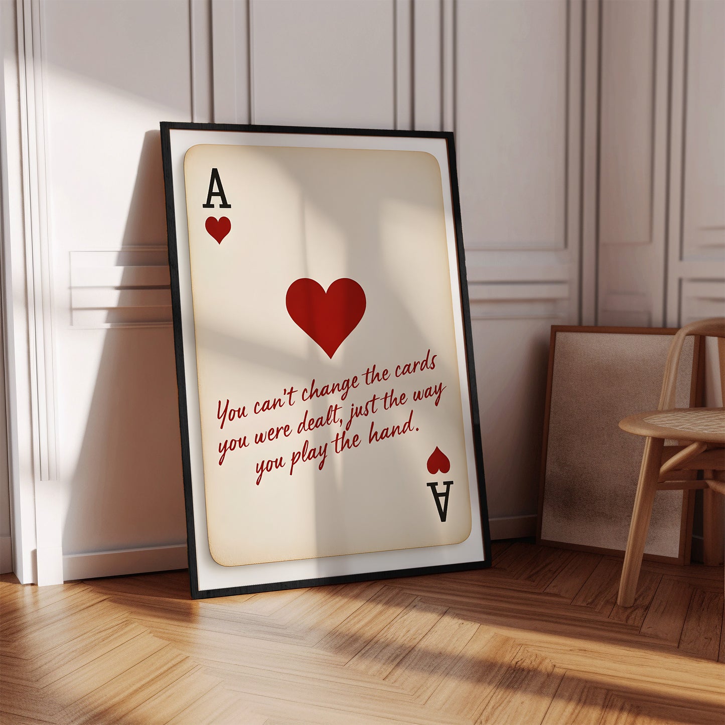 Playing Card Print – Physical Poster (G04)