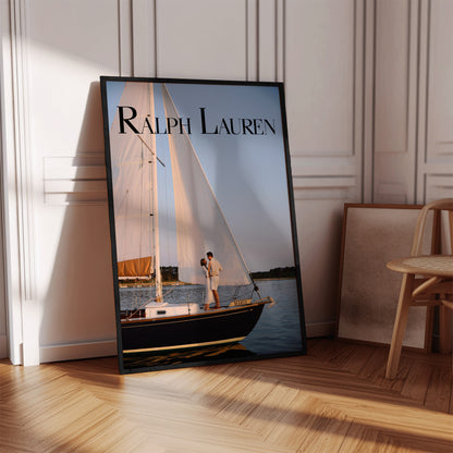 Nautical Sailing Wall Art, Yacht Decor