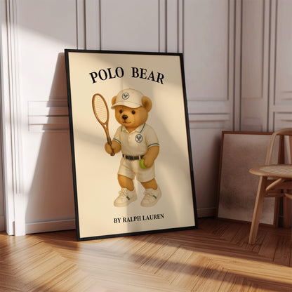 SET Polo Bear Poster, Digital Download (C215)