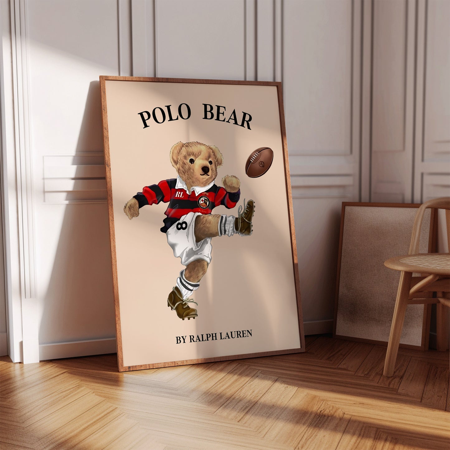 Sport Set Bear Posters, Digital Download (D39)