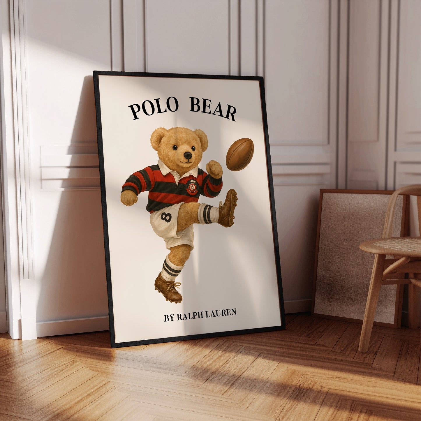 Luxury Set Bear Poster, Digital Download (D88)