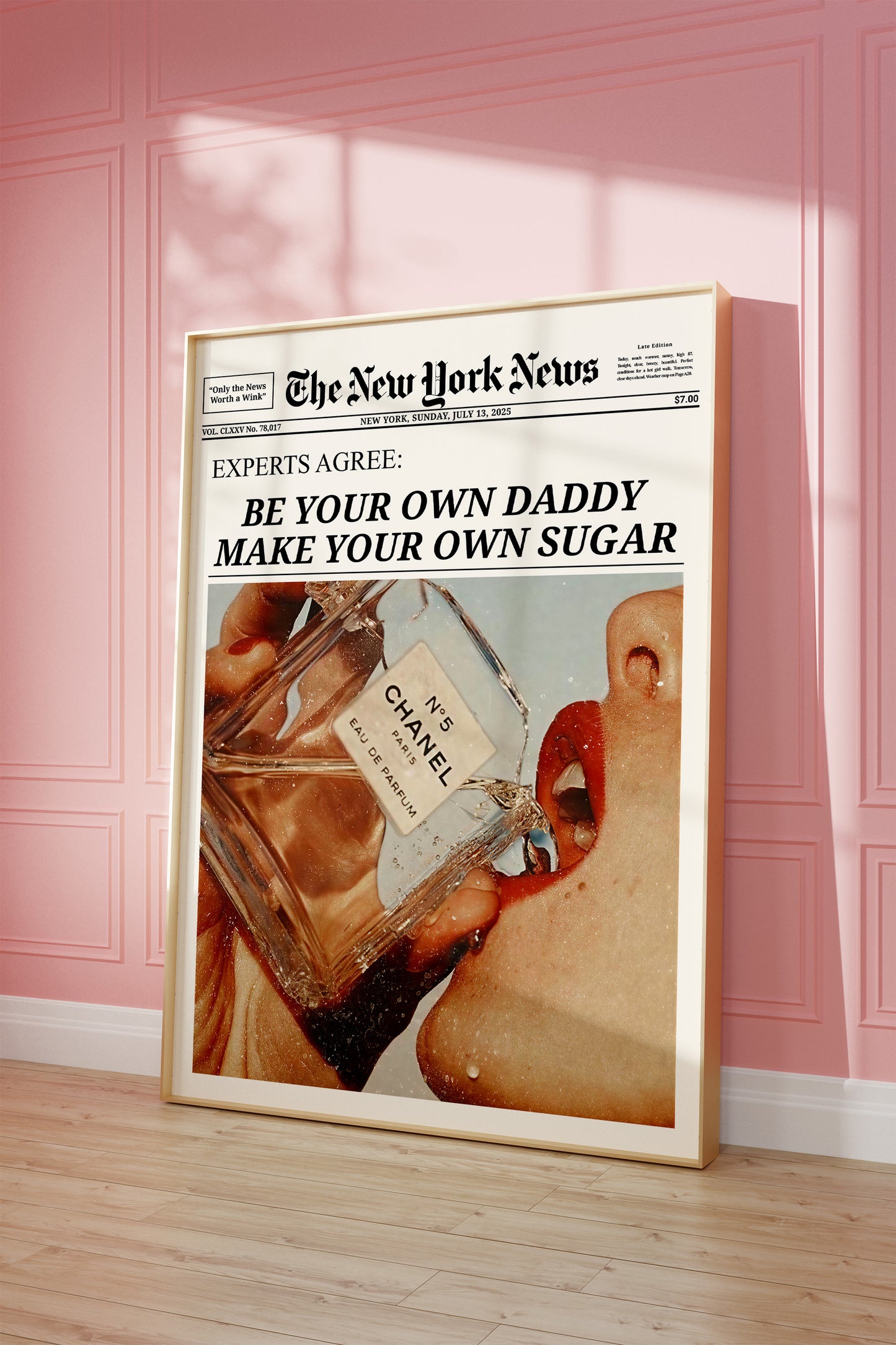 Be Your Own Daddy Newspaper