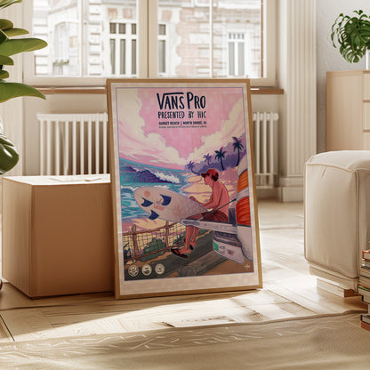 Vans Pro Surfing Poster