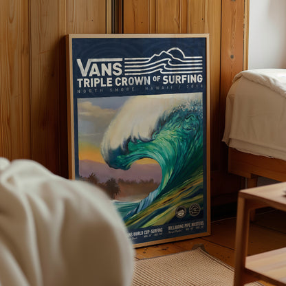 Vans Triple Crown of Surfing 2018 Poster