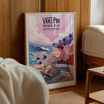 Vans Pro Surfing Poster