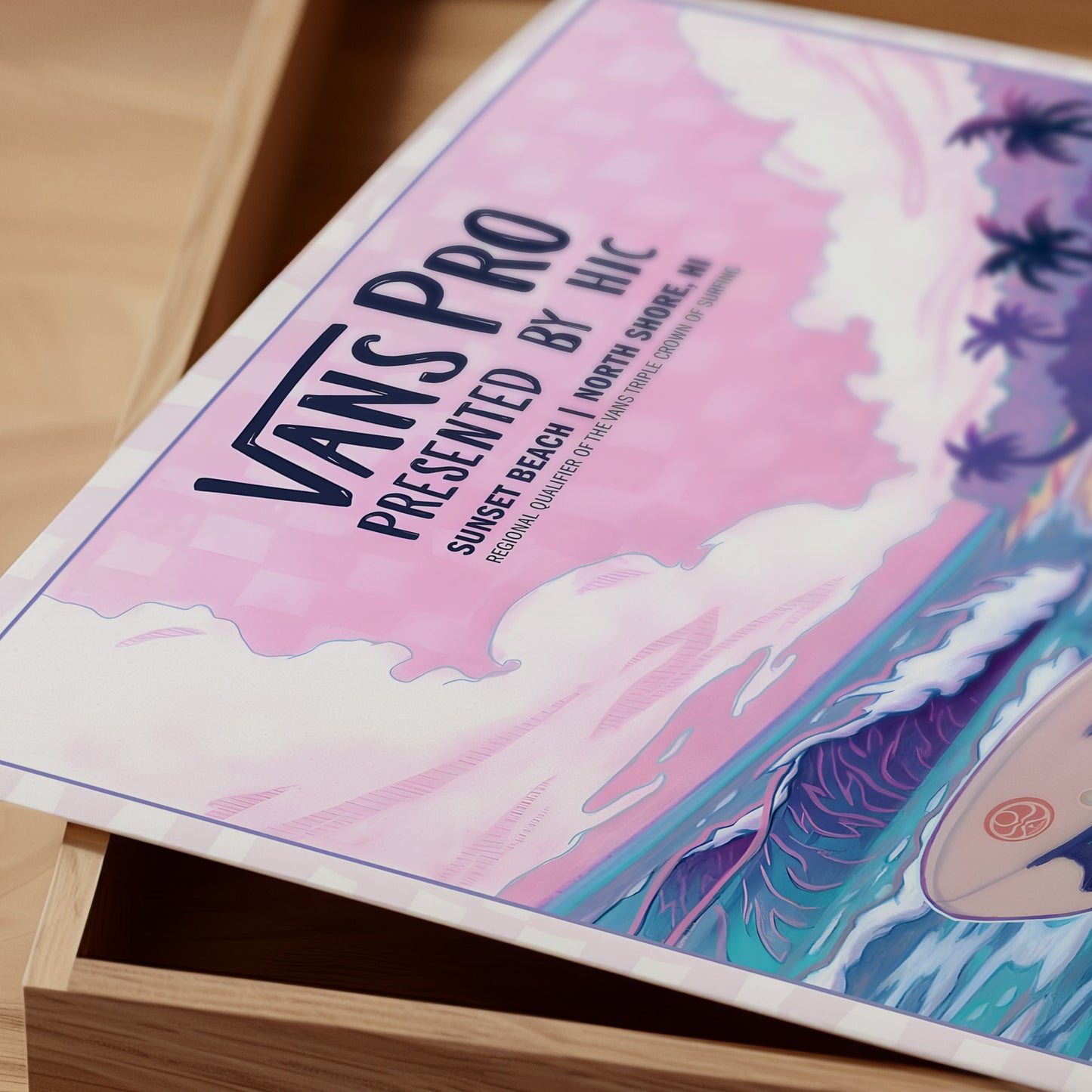 Vans Pro Surfing Poster