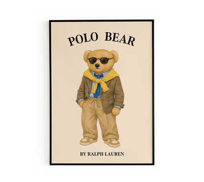 Style Cute Bear Poster