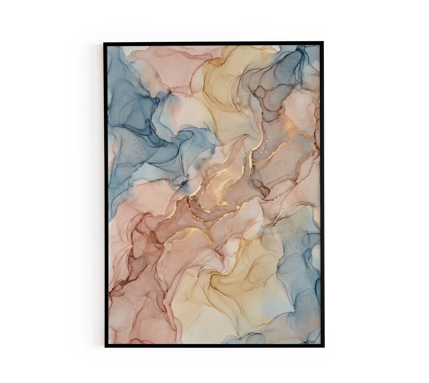 Fluid Abstract Luxury Wall Art