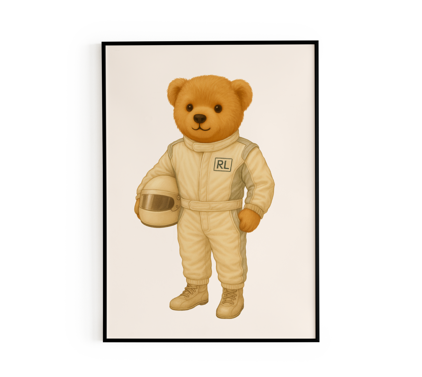 Professional Grand Prix Bear Poster