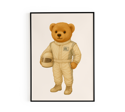 Professional Grand Prix Bear Poster