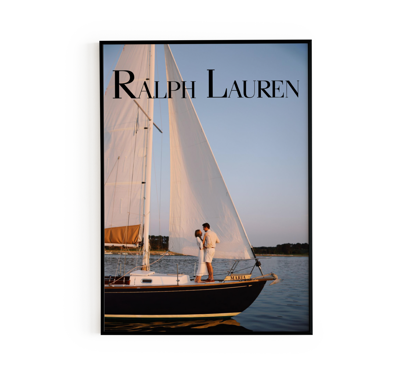 Nautical Sailing Wall Art, Yacht Decor