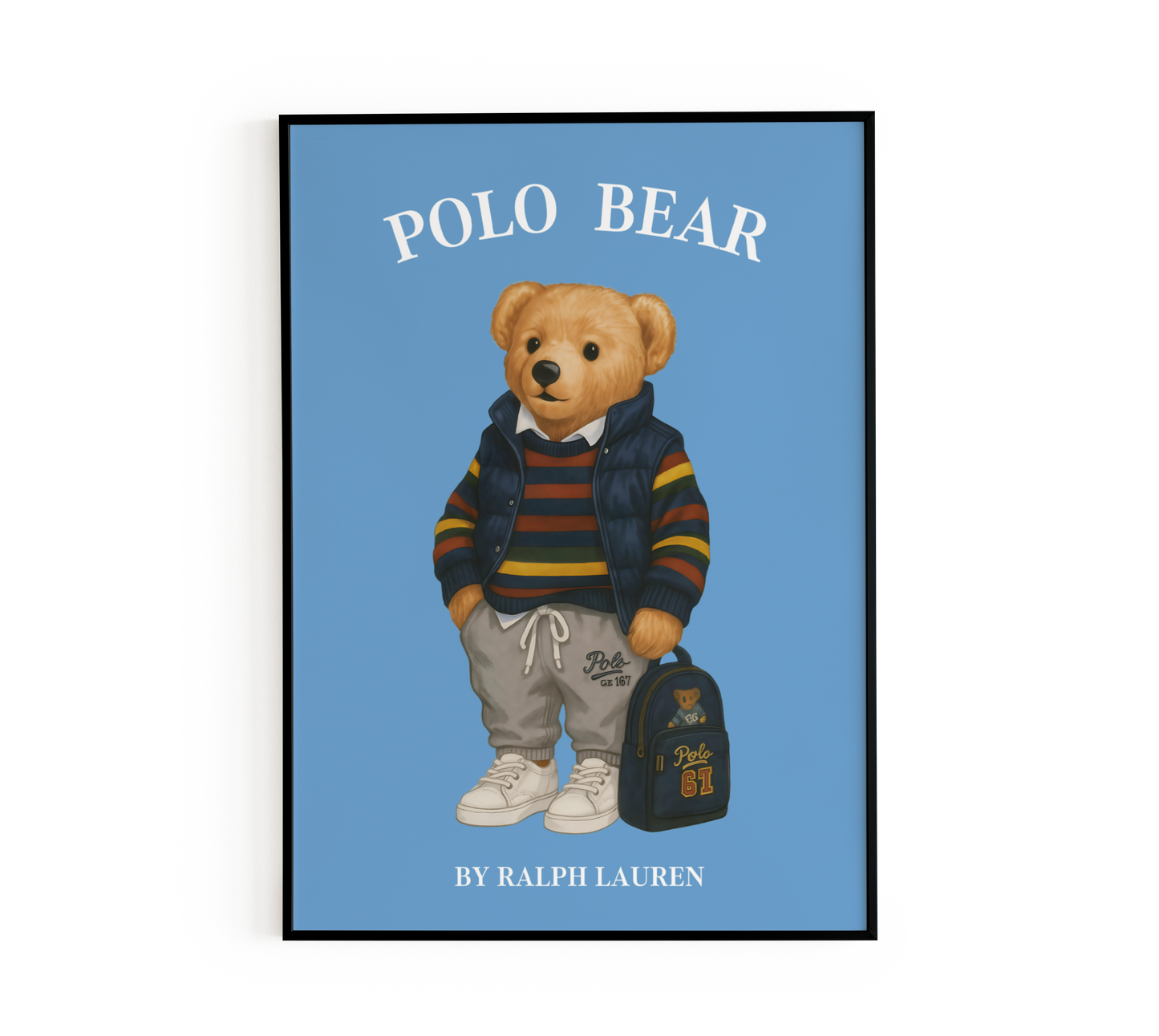 Heritage Mascot Bear Poster