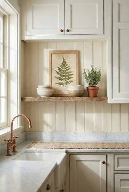 Vintage Botanical Fern Print