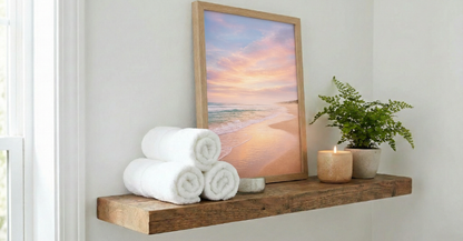 Golden Hour Coastal Art