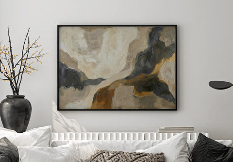 Abstract artwork Landscape Luxury Poster