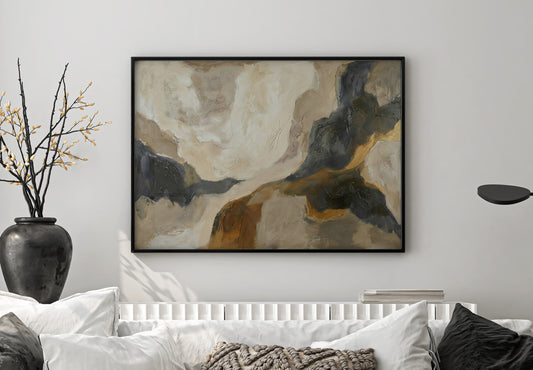 Abstract artwork Landscape Luxury Poster