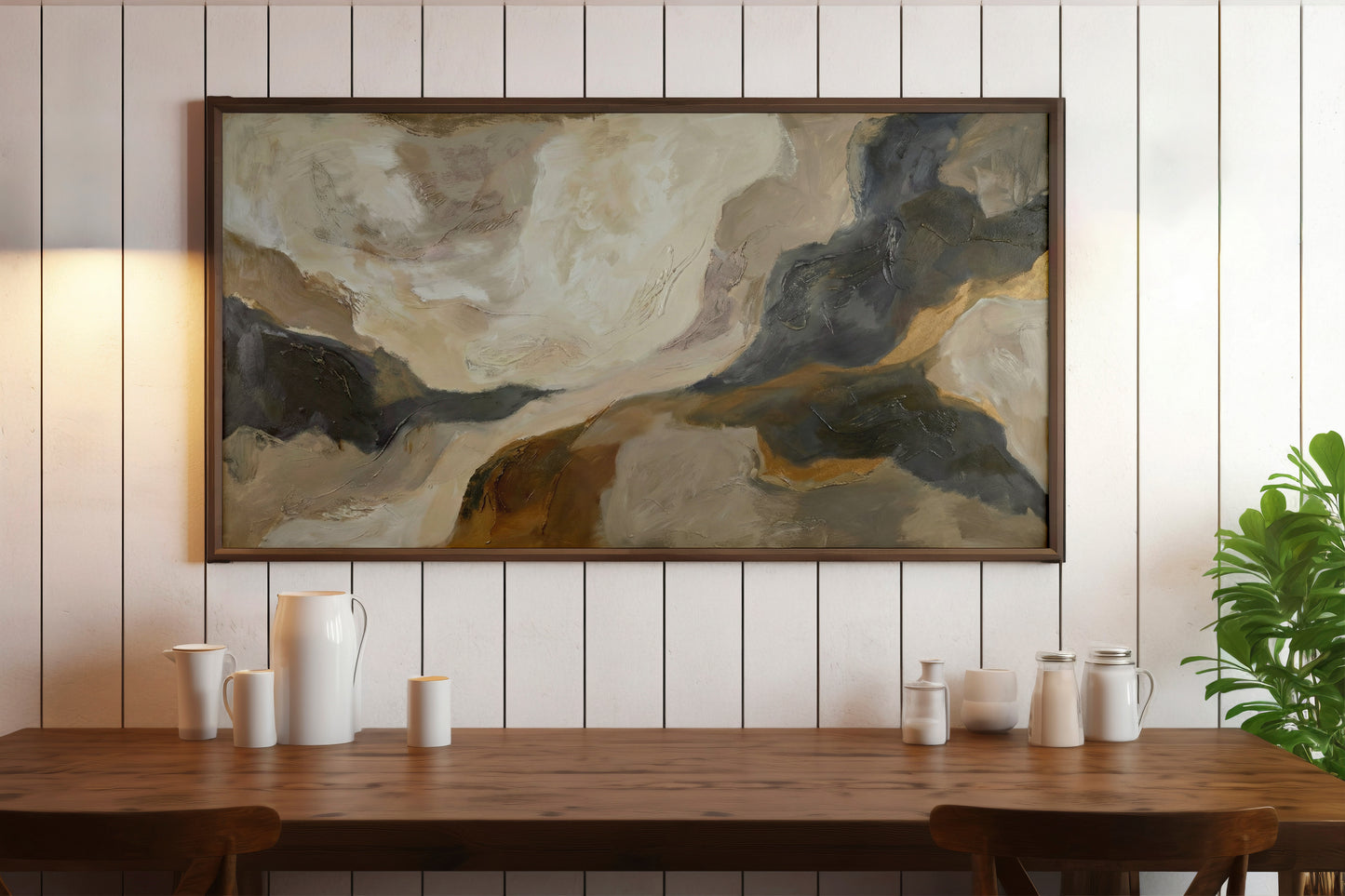 Abstract artwork Landscape Poster