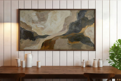 Abstract artwork Landscape Poster