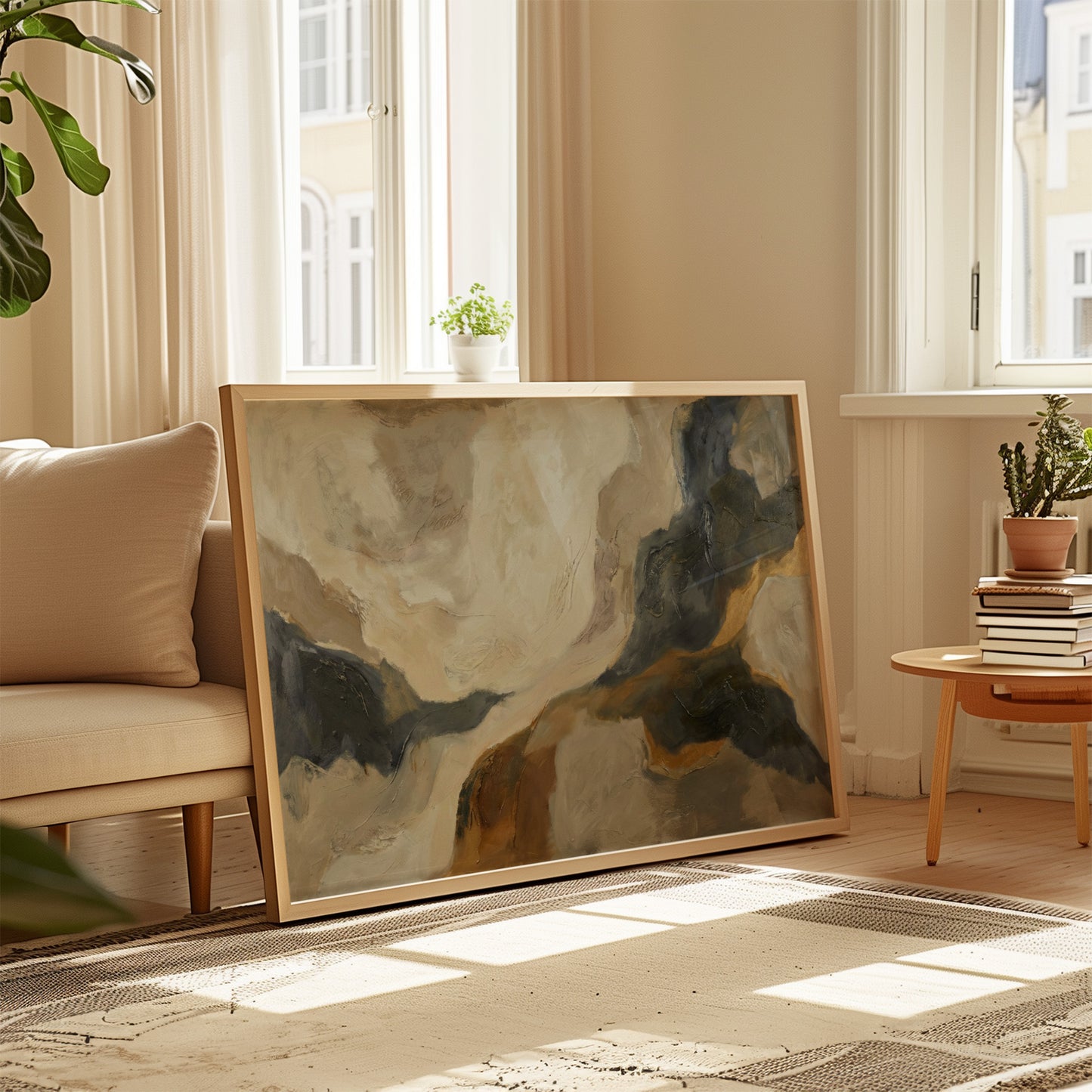 Abstract artwork Landscape Poster