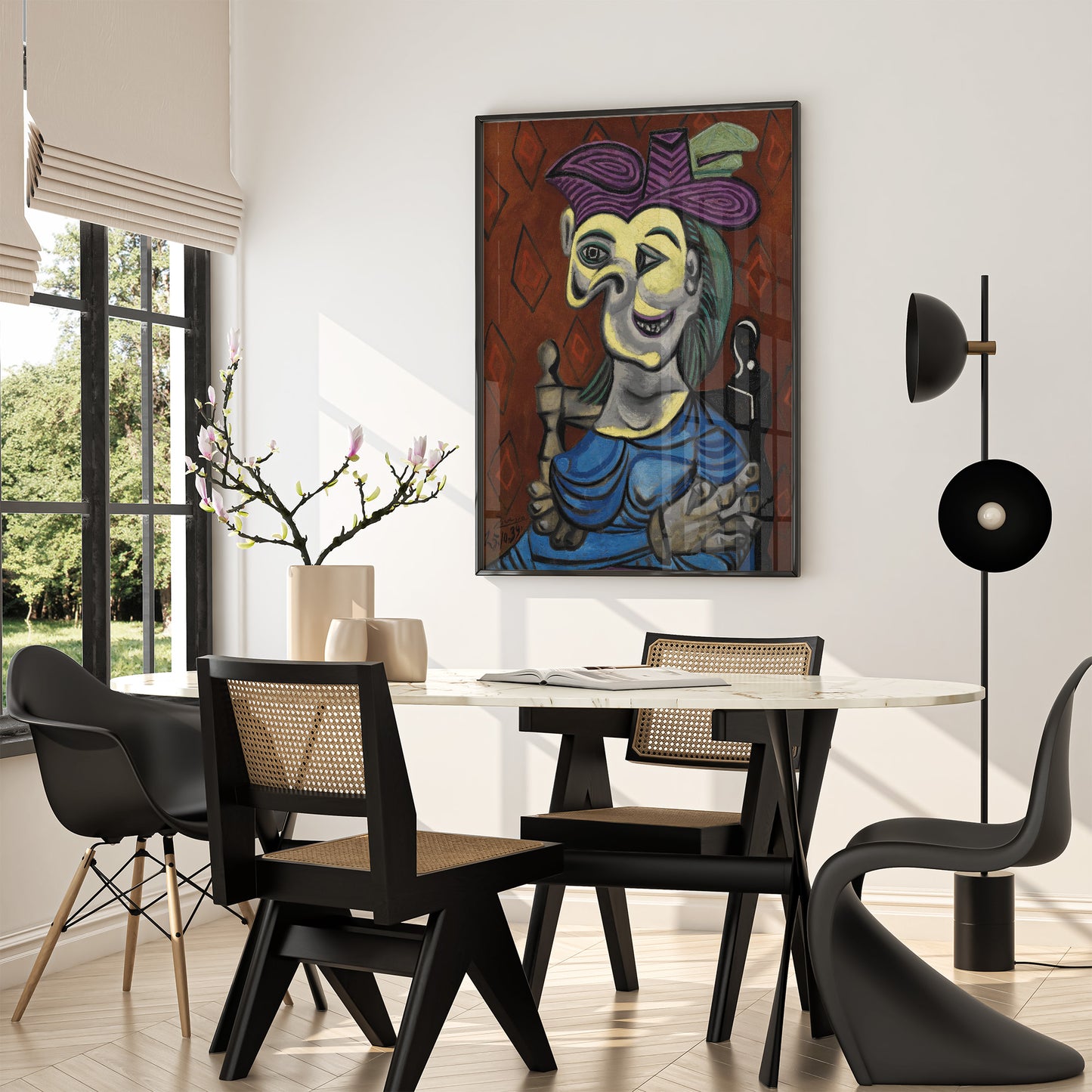 Pablo Picasso Avant-Garde Cubist Woman Poster