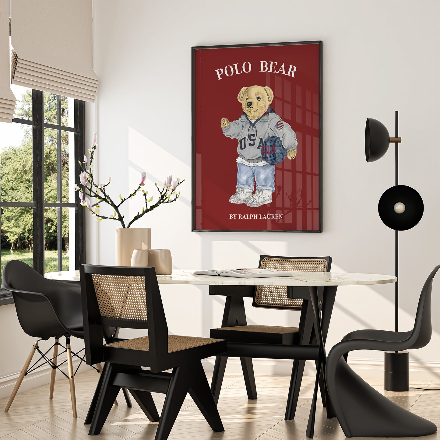 Polo Bear Poster Set, Digital Download (C201)