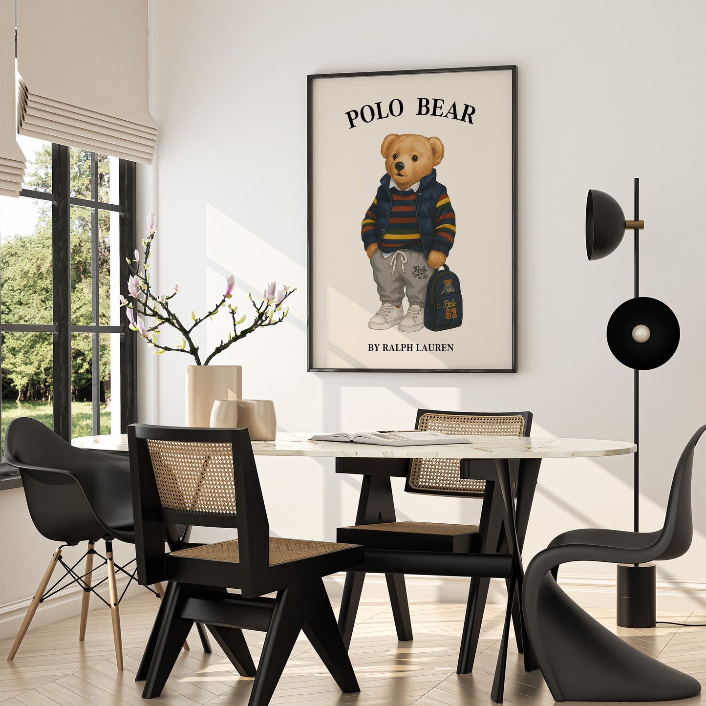 School Polo Bear Poster