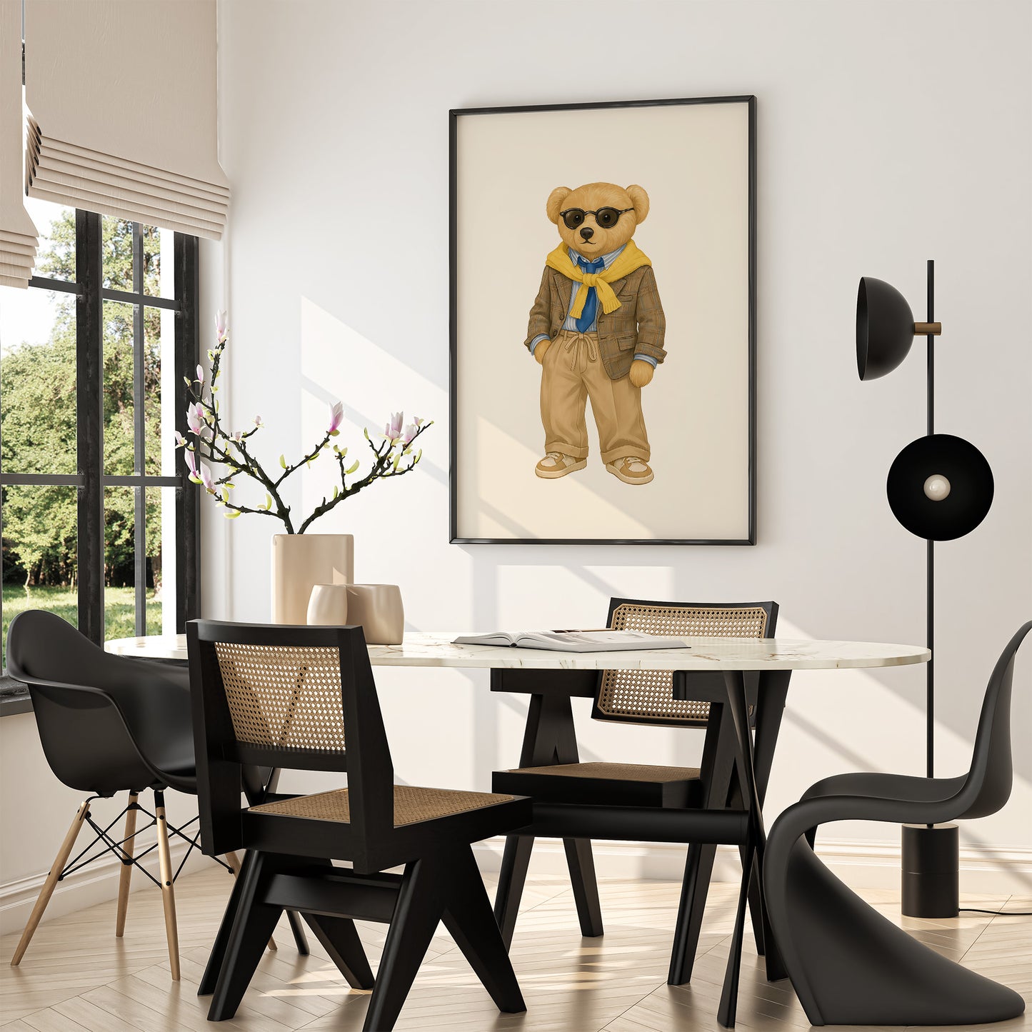 Style Bear Poster, Digital Download (D37)