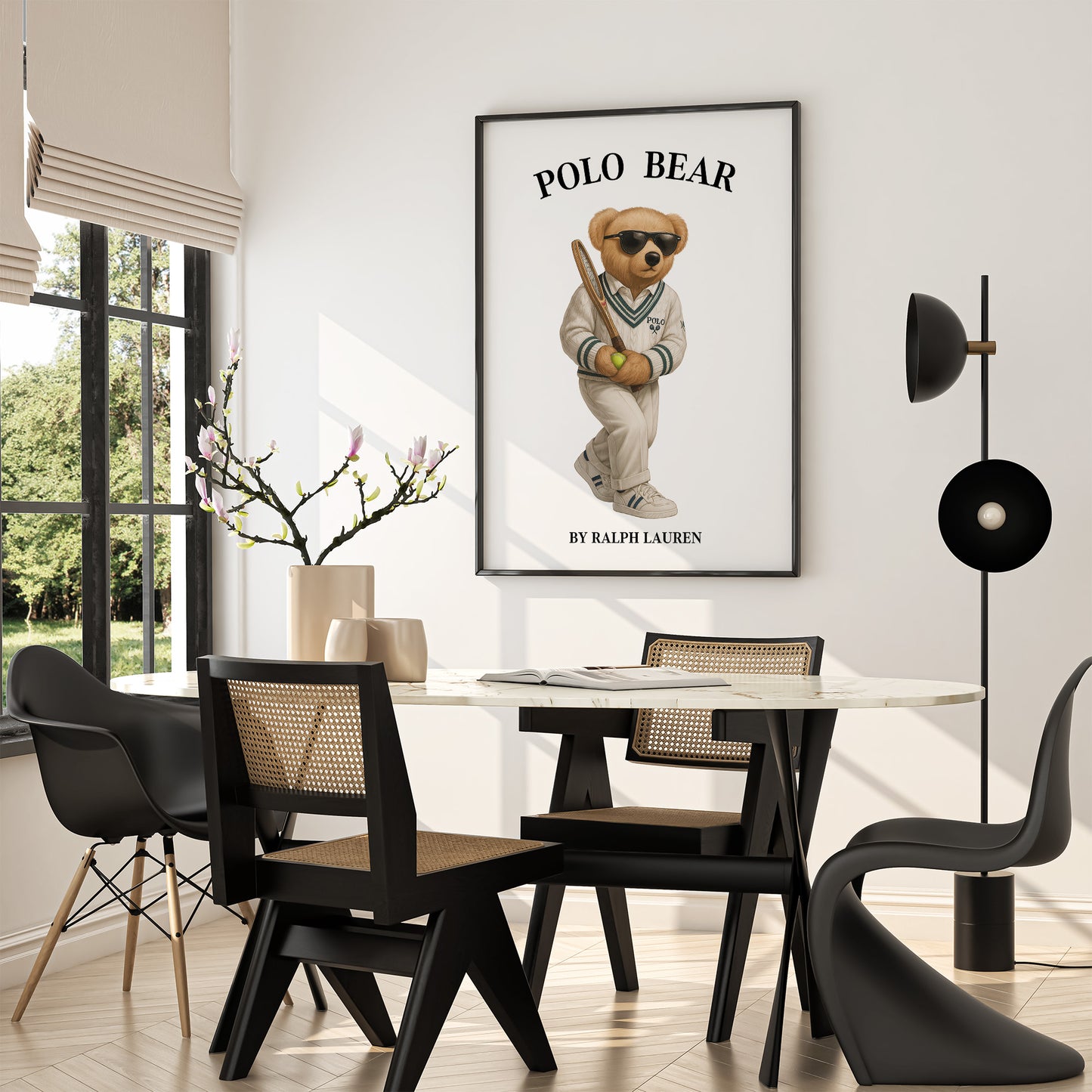 Sport Bear Poster, Digital Download (D52)