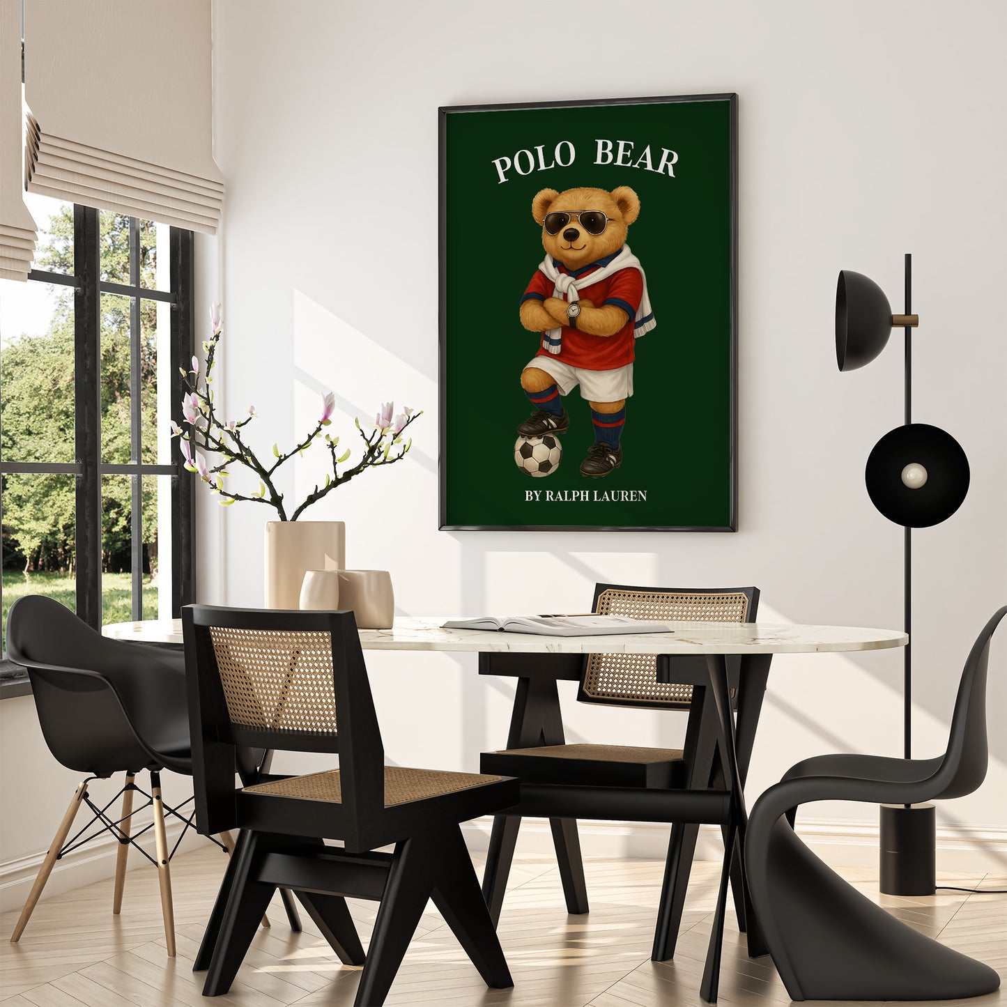 Sport Set Bear Poster, Digital Download (D66)