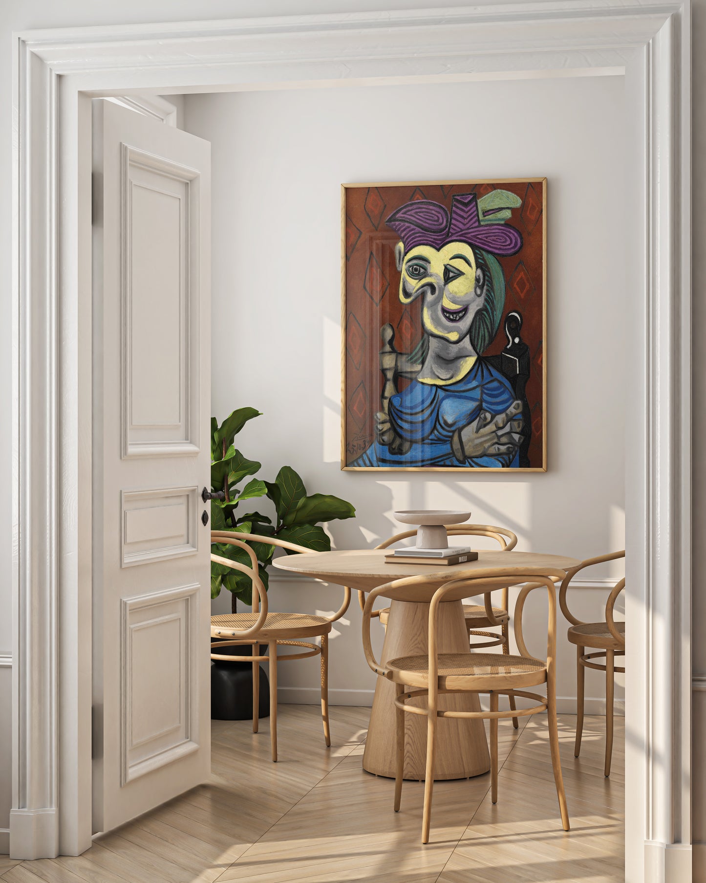 Pablo Picasso Avant-Garde Cubist Woman Poster