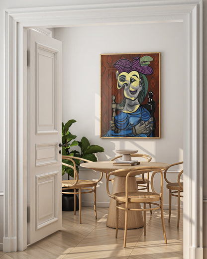 Pablo Picasso Avant-Garde Cubist Woman Poster