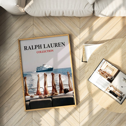 Mediterranean Yacht Summer Wall Art