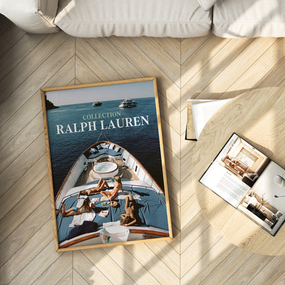 Luxury Boat Poster, Digital Download (D91)