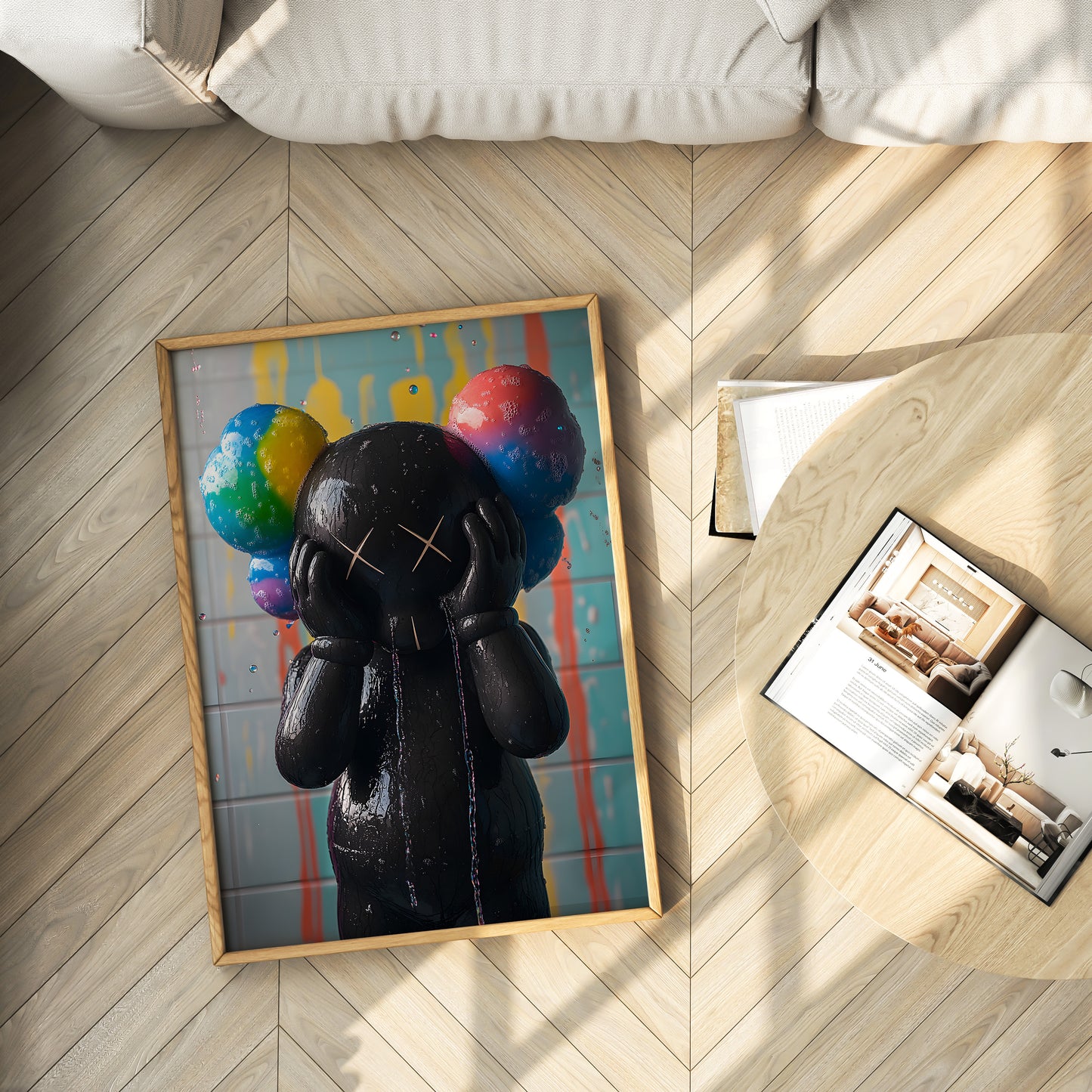 Shower Hypebeast Wall Art Print