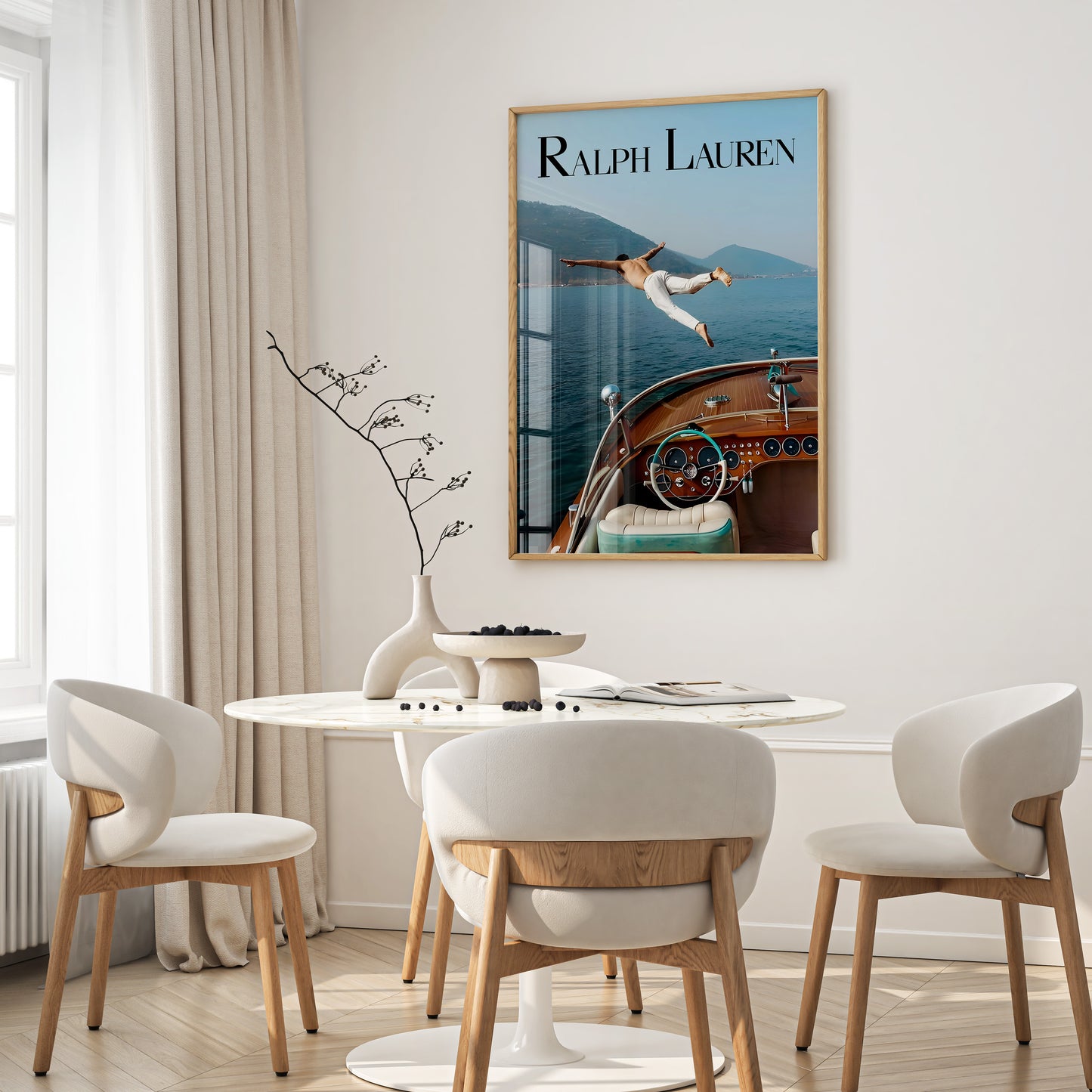 Yacht Poster, Fashion Art – Physical Print (C162)