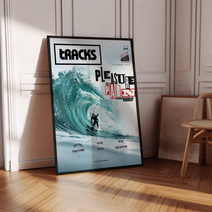 Vintage Surfing Magazine Poster