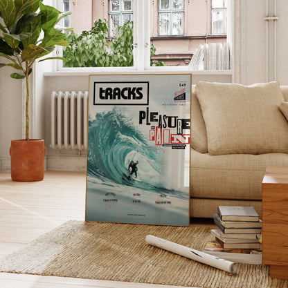 Vintage Surfing Magazine Poster