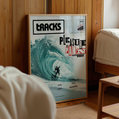 Vintage Surfing Magazine Poster